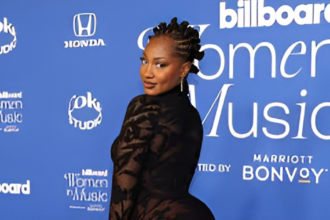 Tems Makes a Fashionable Appearance at the 2024 Billboard Women in Music Awards